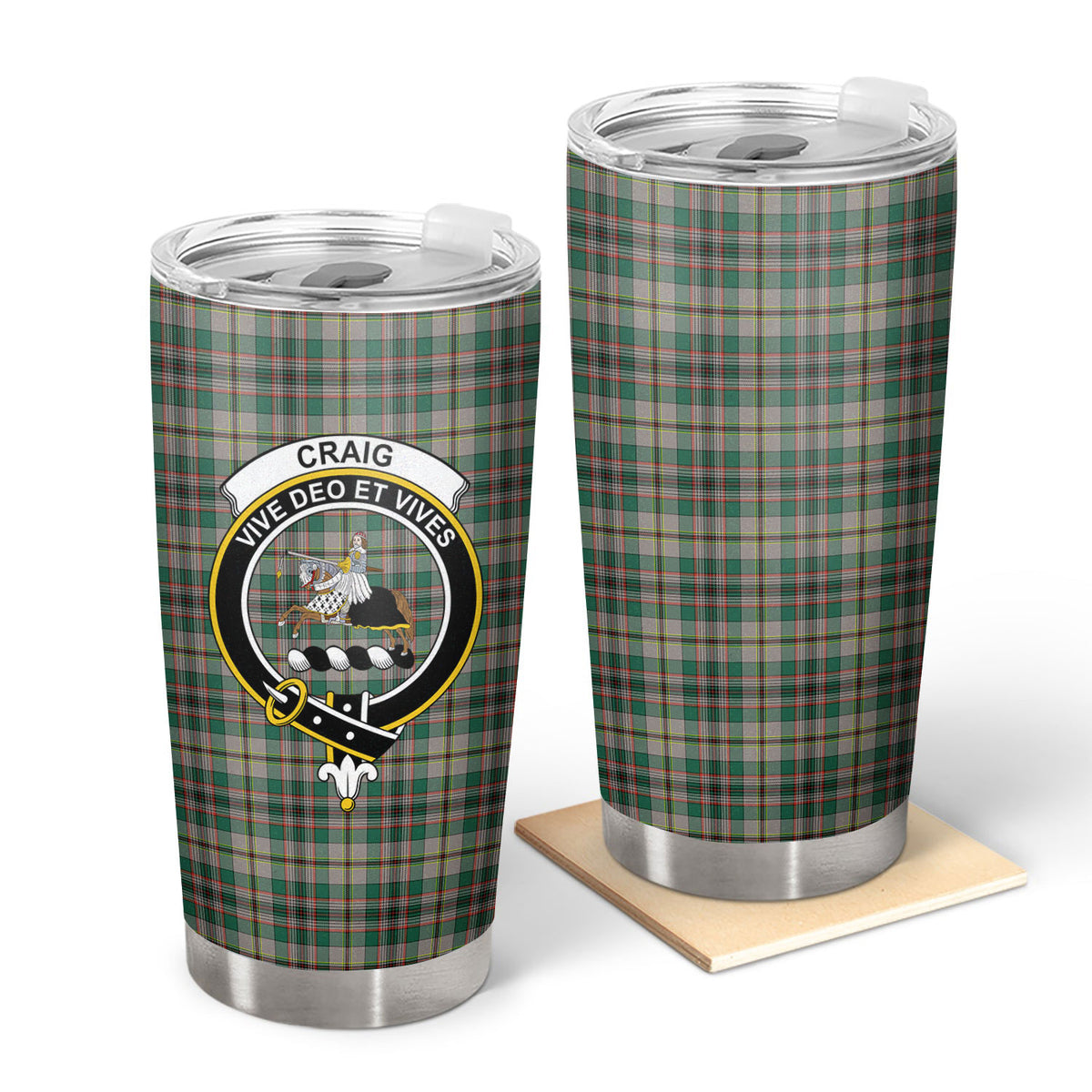 Craig Ancient Tartan Crest Tumbler