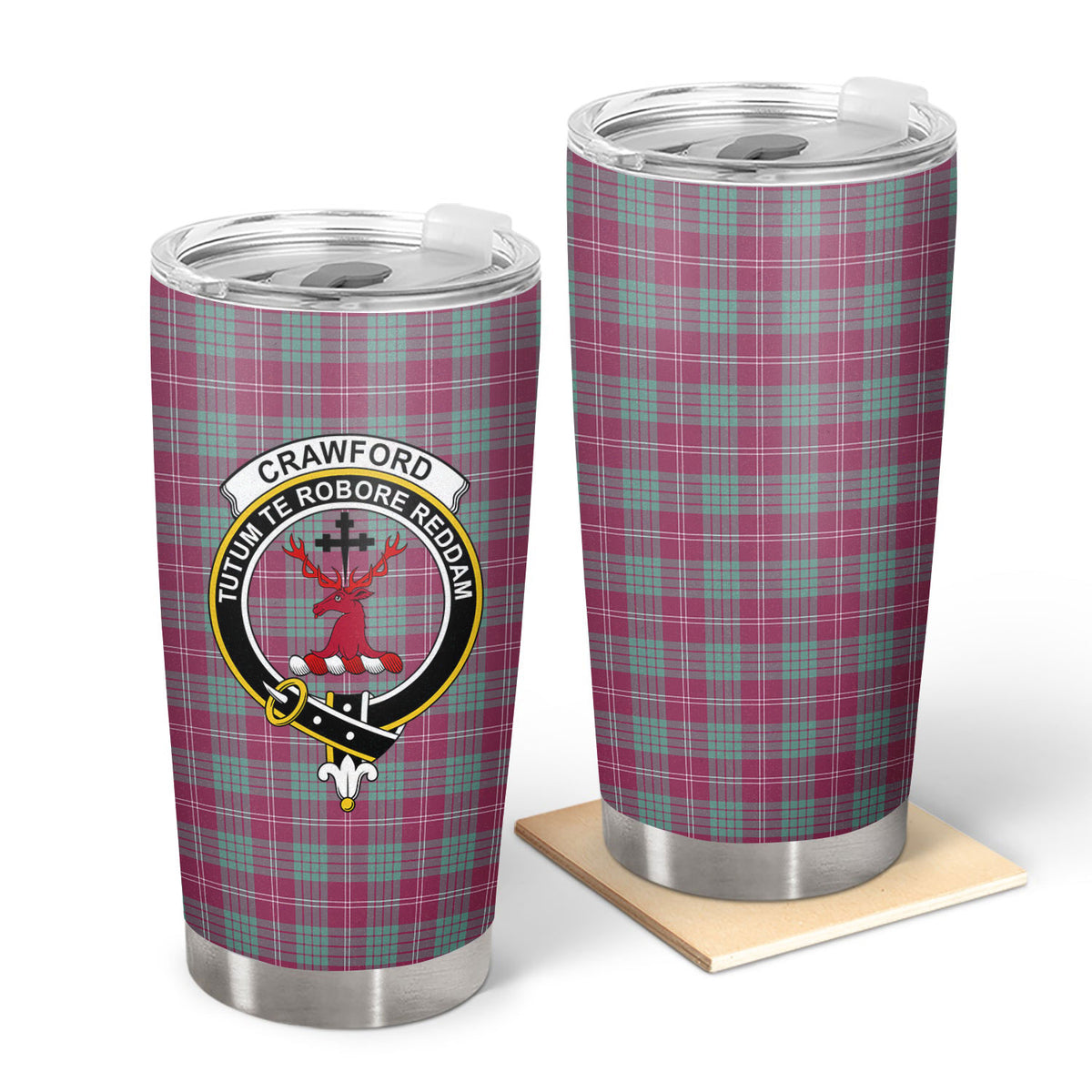 Crawford Ancient Tartan Crest Tumbler