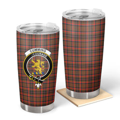 Cumming Hunting Weathered Tartan Crest Tumbler