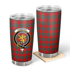 Cumming Modern Tartan Crest Tumbler