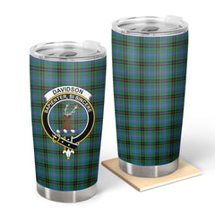 Davidson Ancient Tartan Crest Tumbler