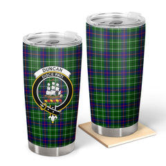 Duncan Modern Tartan Crest Tumbler