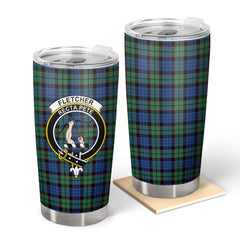 Fletcher Ancient Tartan Crest Tumbler