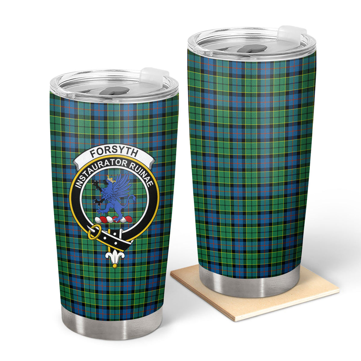 Forsyth Ancient Tartan Crest Tumbler