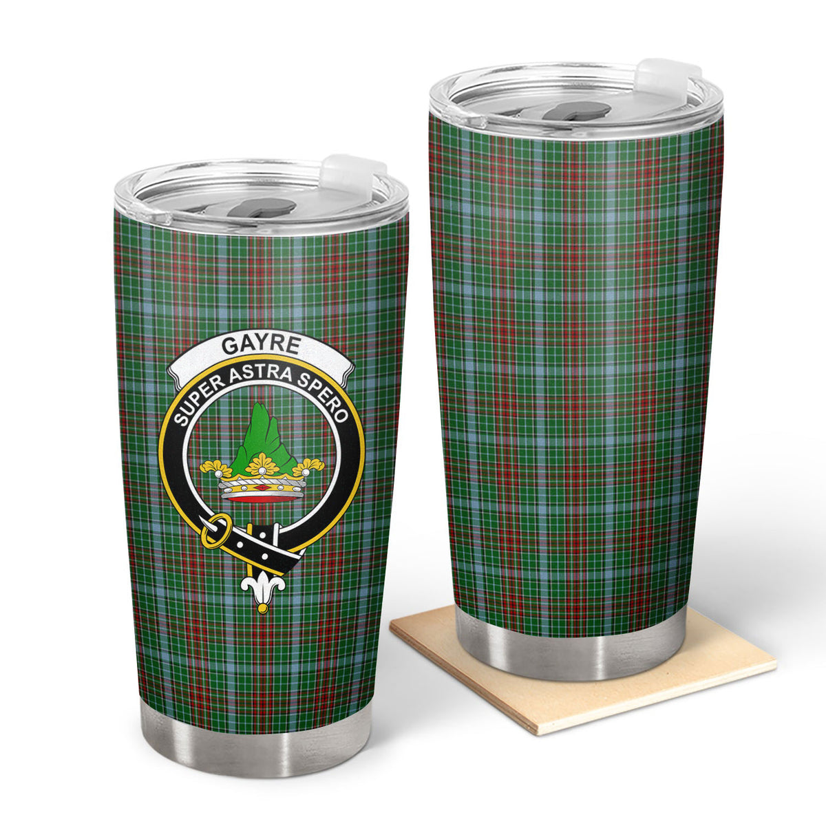 Gayre Tartan Crest Tumbler