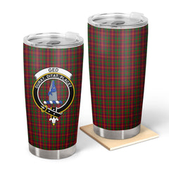 Ged Tartan Crest Tumbler