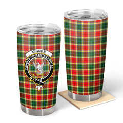 Gibson Tartan Crest Tumbler