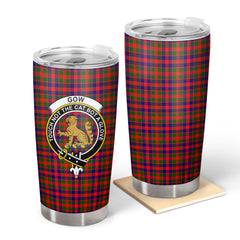 Gow (or McGouan) Tartan Crest Tumbler