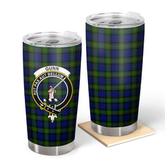 Gunn Modern Tartan Crest Tumbler