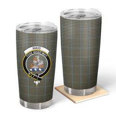 Haig Check Tartan Crest Tumbler