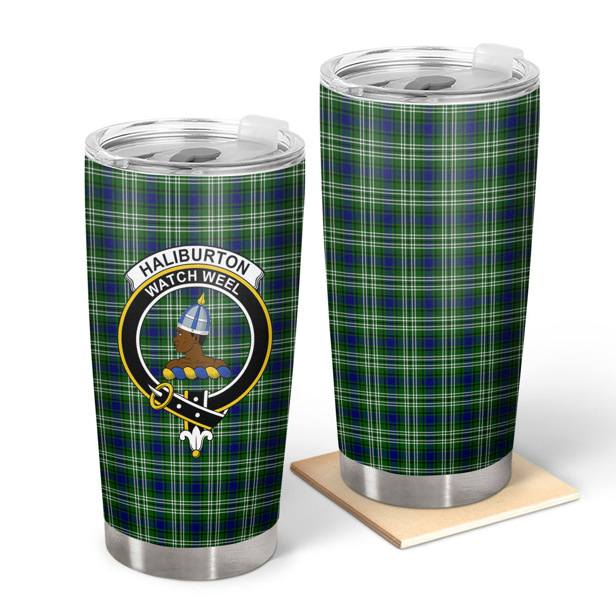 Haliburton Tartan Crest Tumbler