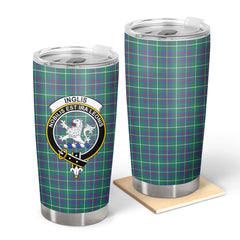 Inglis Ancient Tartan Crest Tumbler