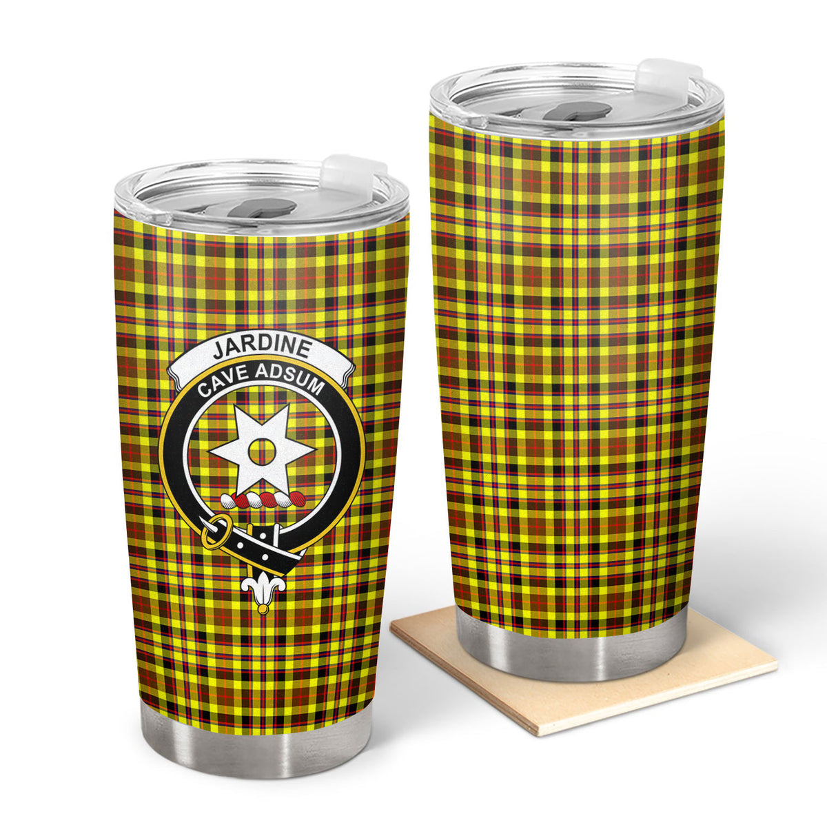 Jardine Tartan Crest Tumbler