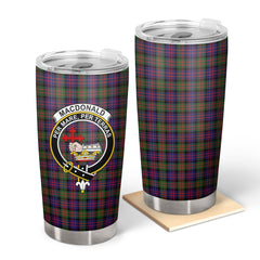 MacDonald Modern Tartan Crest Tumbler