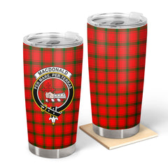 MacDonald of Sleat Tartan Crest Tumbler