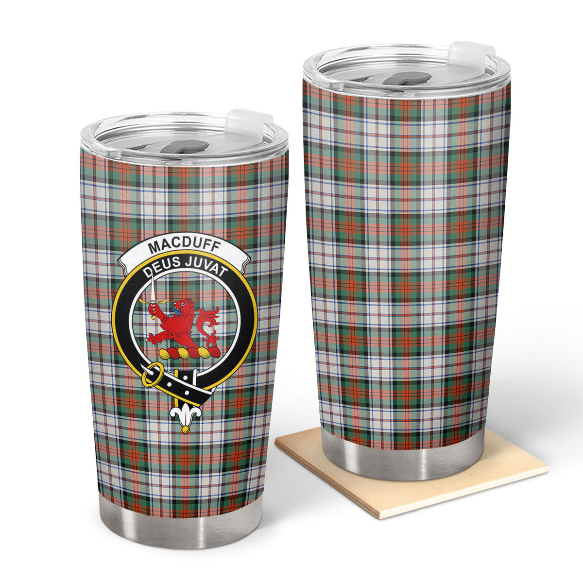 MacDuff Dress Ancient Tartan Crest Tumbler