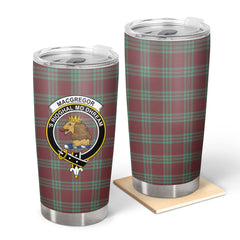 MacGregor Hunting Ancient Tartan Crest Tumbler