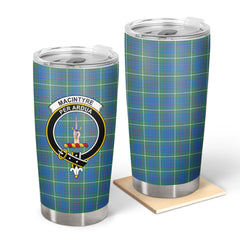 MacIntyre Hunting Ancient Tartan Crest Tumbler