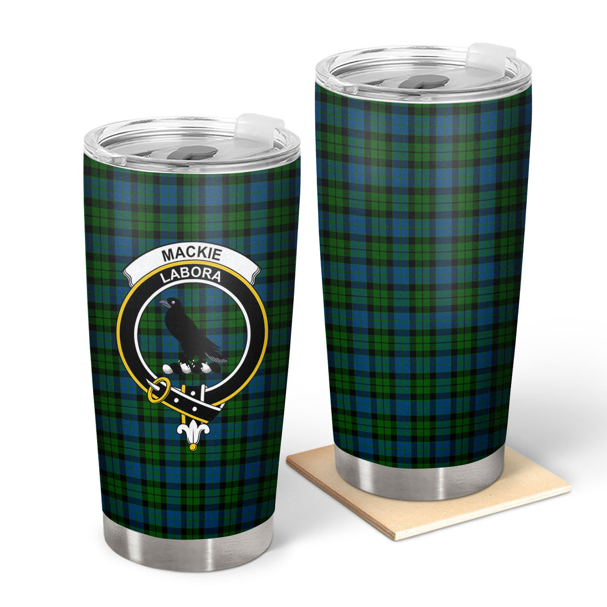 MacKie Tartan Crest Tumbler