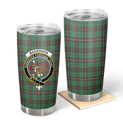 MacKinnon Hunting Ancient Tartan Crest Tumbler