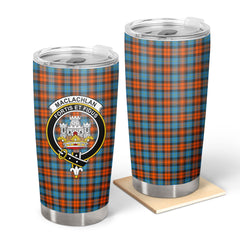 MacLachlan Ancient Tartan Crest Tumbler