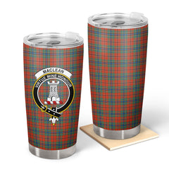 MacLean of Duart Ancient Tartan Crest Tumbler