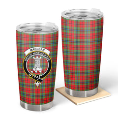 MacLean of Duart Modern Tartan Crest Tumbler