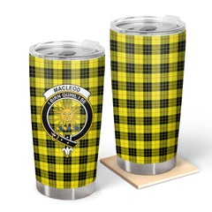 MacLeod of Lewis Modern Tartan Crest Tumbler