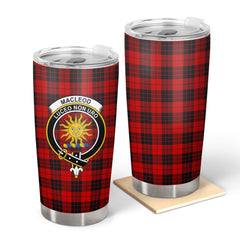 MacLeod of Raasay Tartan Crest Tumbler