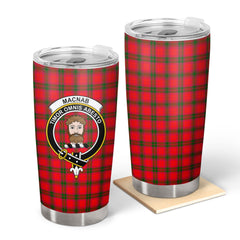 MacNab Modern Tartan Crest Tumbler