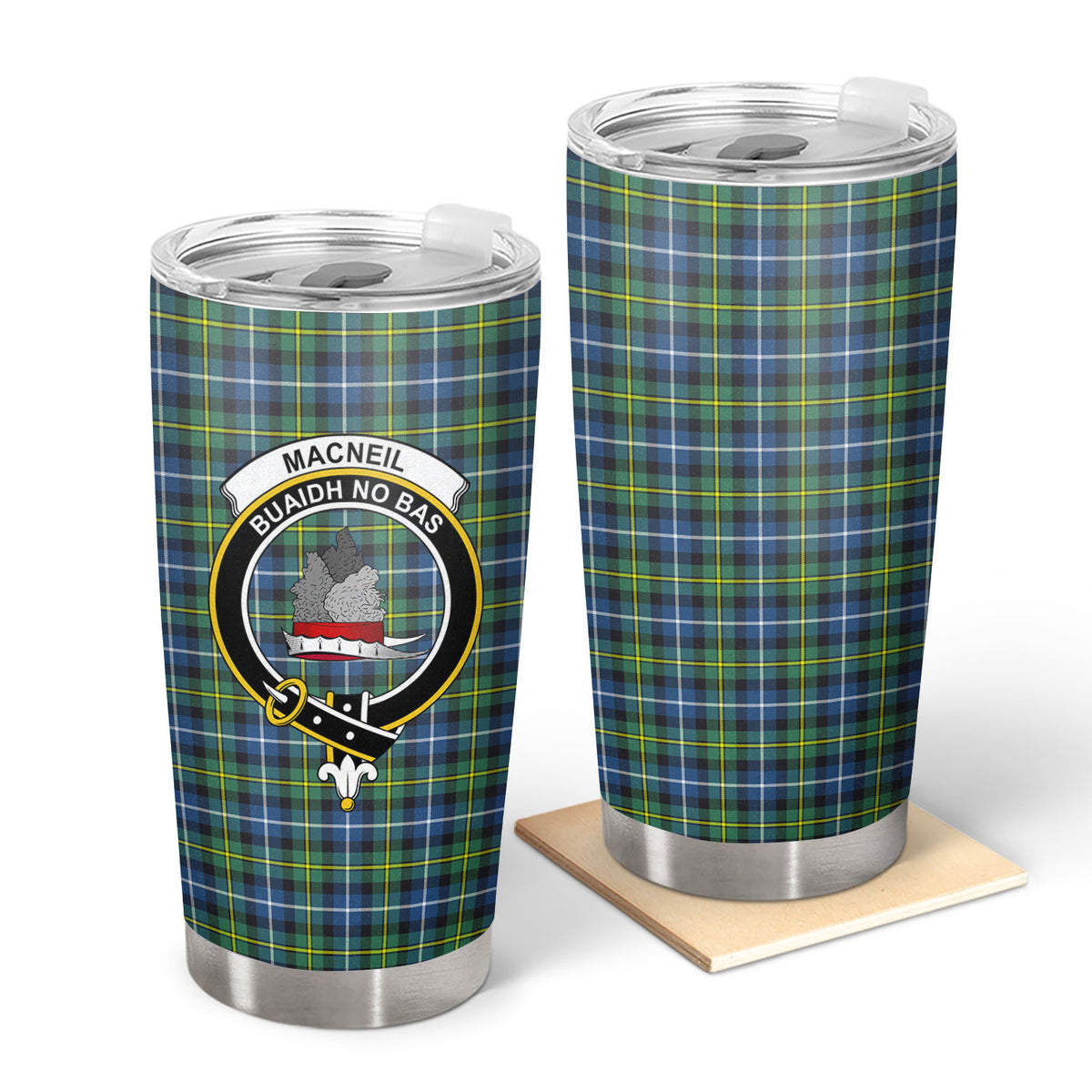 MacNeil of Barra Ancient Tartan Crest Tumbler