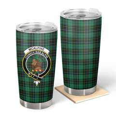 McAlpine Ancient Tartan Crest Tumbler