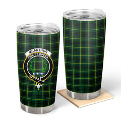 McArthur Modern Tartan Crest Tumbler