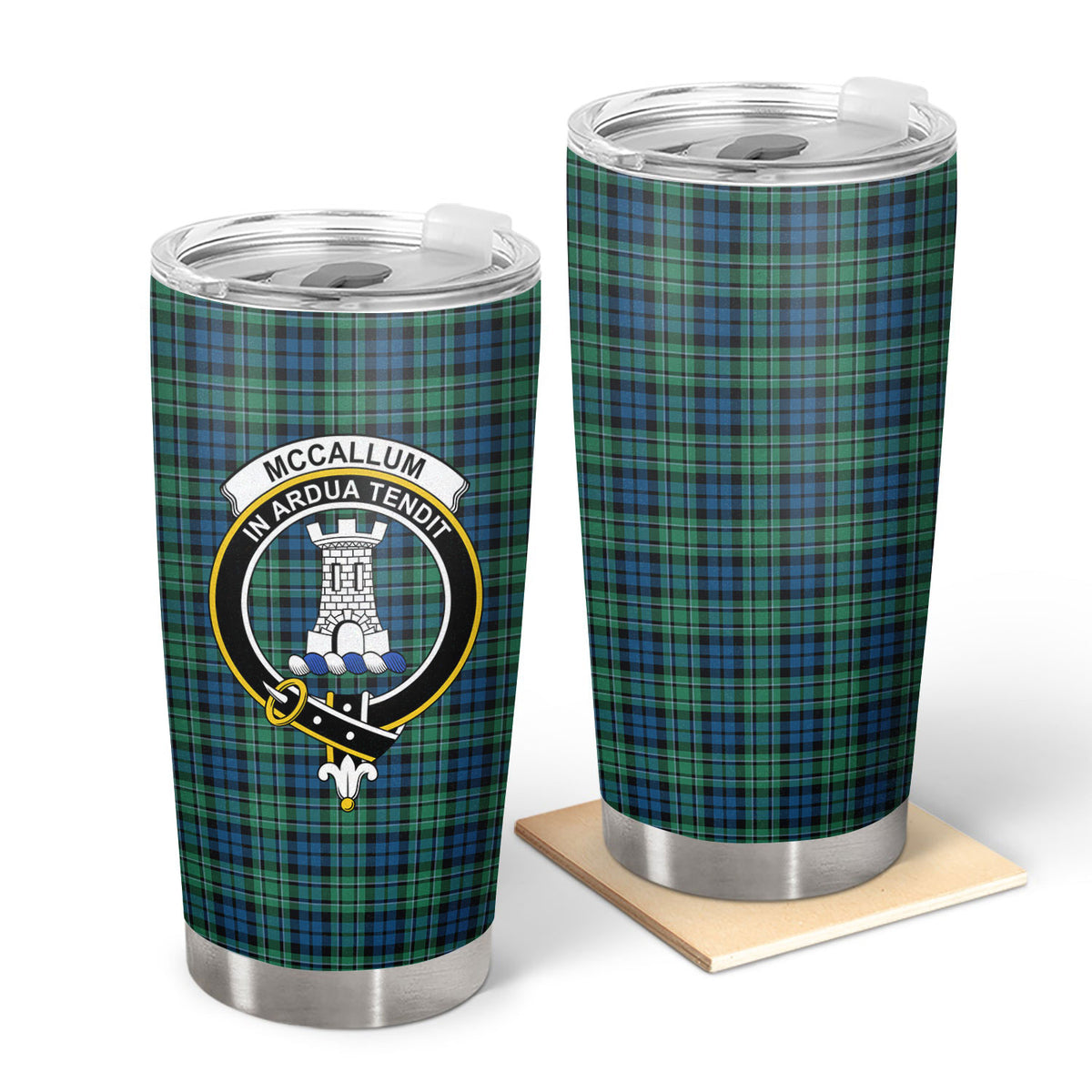 McCallum Ancient Tartan Crest Tumbler