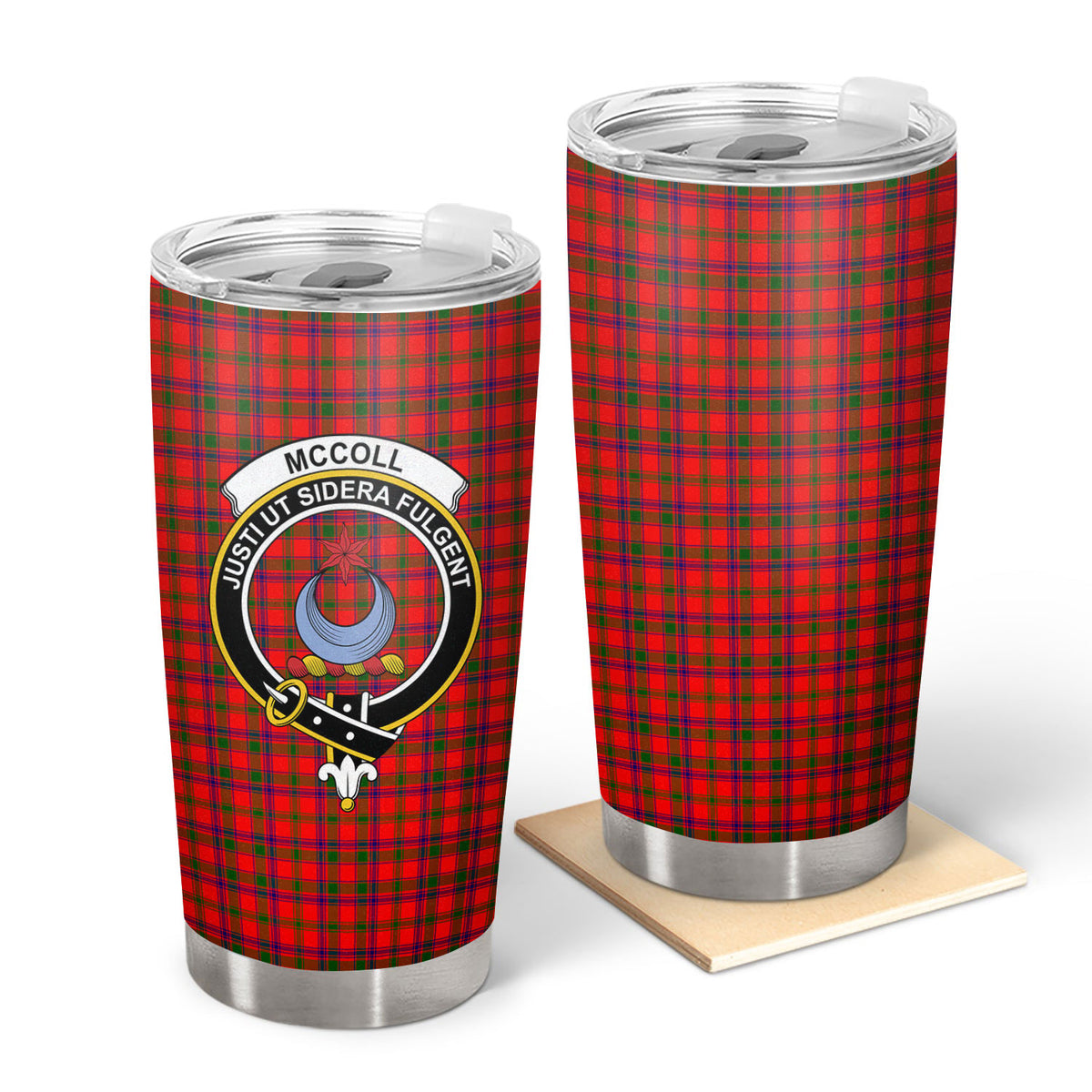 McColl Tartan Crest Tumbler