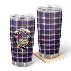 McDonald Dress Modern Tartan Crest Tumbler