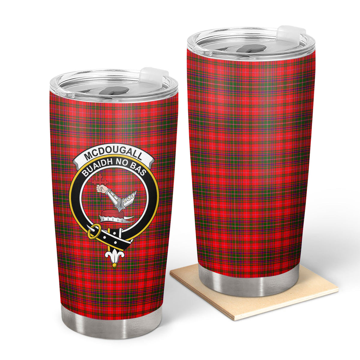 McDougall Tartan Crest Tumbler