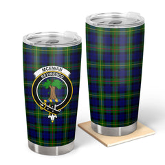 McEwan Modern Tartan Crest Tumbler