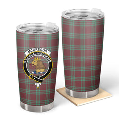 McGregor Hunting Ancient Tartan Crest Tumbler