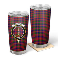 McIntyre Modern Tartan Crest Tumbler