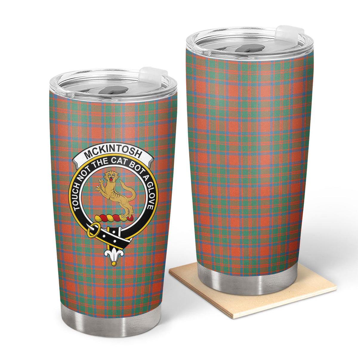 McKintosh Ancient Tartan Crest Tumbler