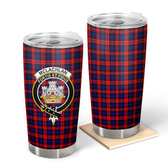 McLachlan Modern Tartan Crest Tumbler