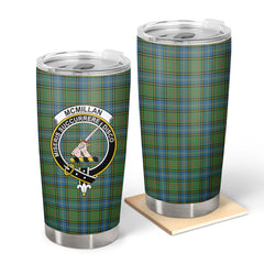 McMillan Hunting Ancient Tartan Crest Tumbler