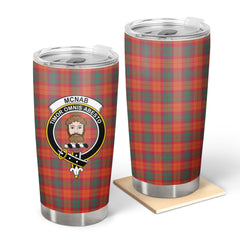 McNab Ancient Tartan Crest Tumbler