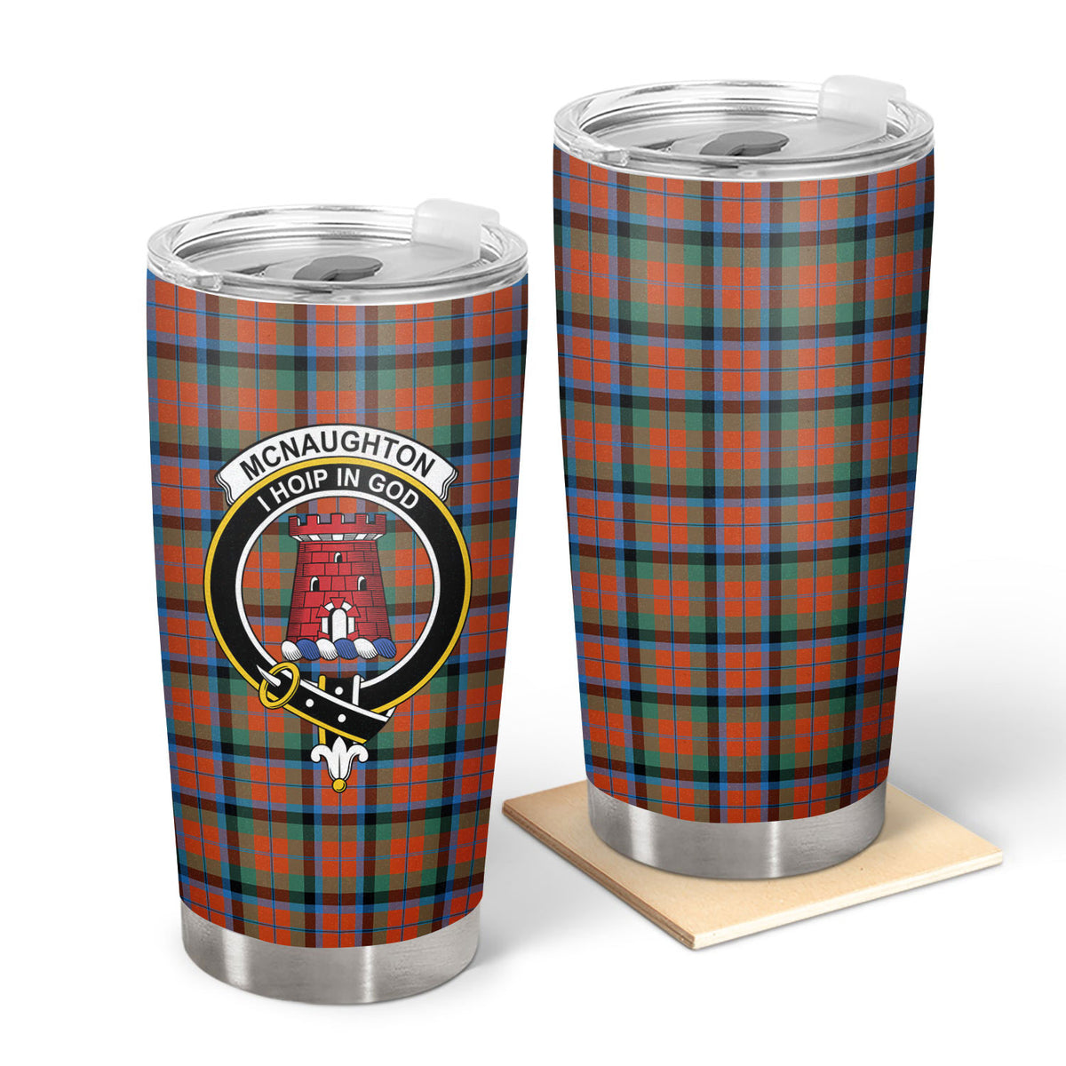 McNaughton Ancient Tartan Crest Tumbler