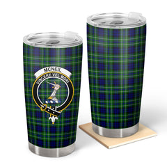 McNeil of Colonsay Modern Tartan Crest Tumbler