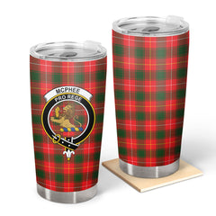 McPhee Tartan Crest Tumbler