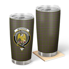 McVicker Tartan Crest Tumbler