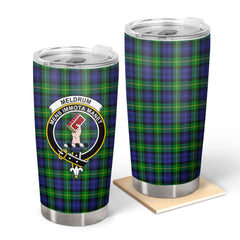 Meldrum Tartan Crest Tumbler