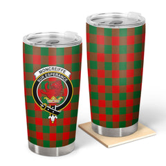 Moncreiffe (or Moncreiff) Tartan Crest Tumbler